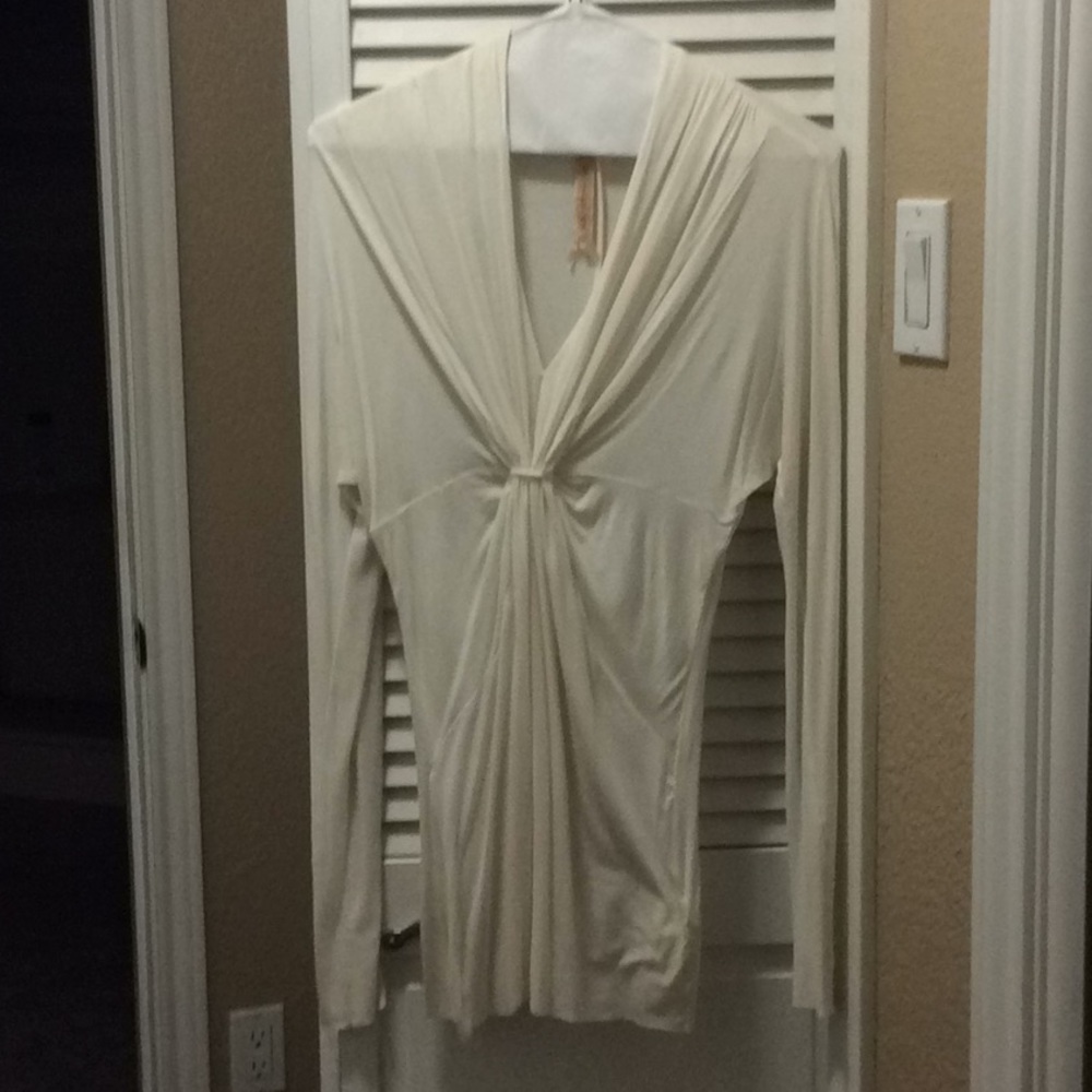 V Neck Fitted Tunic